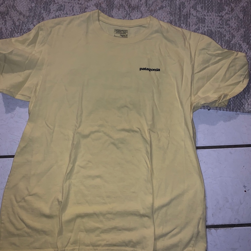 Yellow Patagonia Shirt